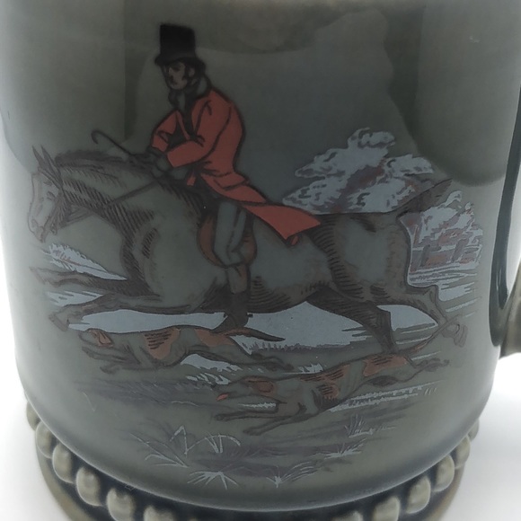 Irish Porcelain Coffee Mug "It's A Fox Hunt" 4”X 3". Made in Ireland - Picture 2 of 6